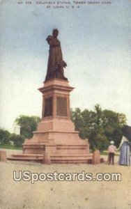 Columbus Statue, Tower Grove Park in St. Louis, Missouri