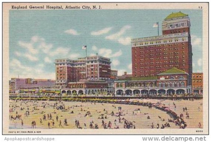 New Jersey Atlantic City England General Hospital