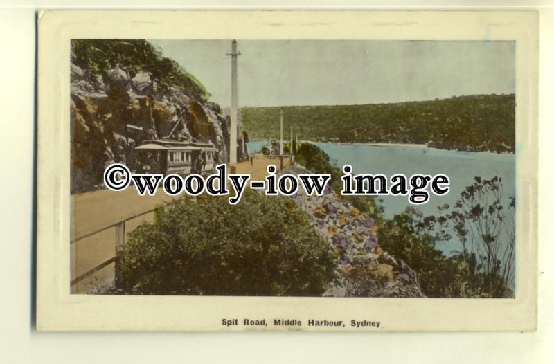 ft1329 - Australia - Sydney , Tram on Spit Road , Middle Harbour - postcard