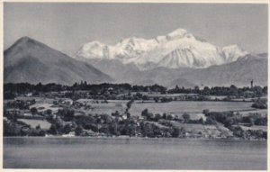 Switzerland Le Mont-Blanc vue de Geneve