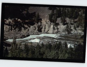 Postcard Kootenai Falls, Montana