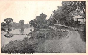 Flemington New Jersey River Scenic View Vintage Postcard AA109231