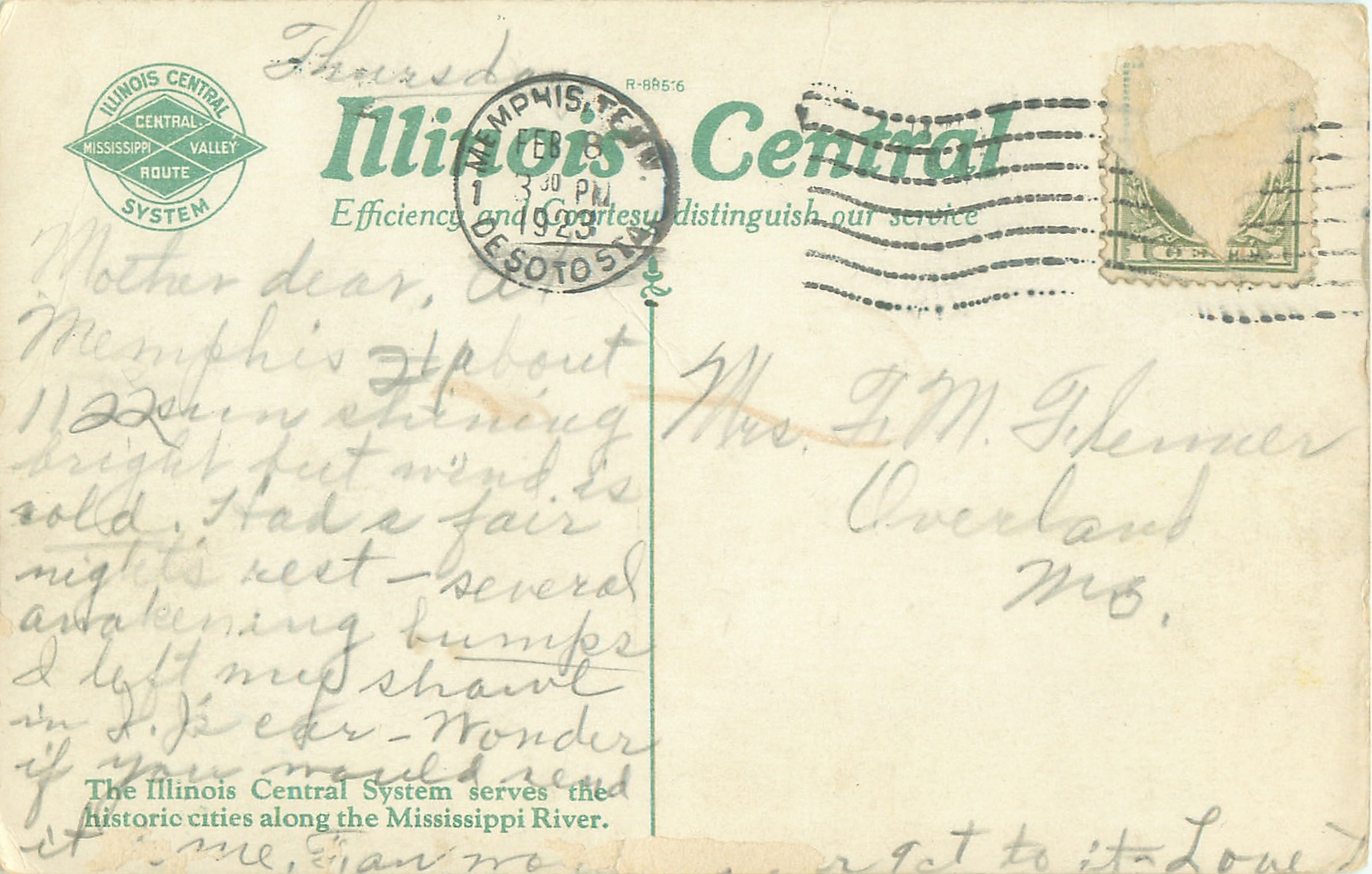 baton-rouge-louisiana-state-capitol-white-border-postmarked-1923-desoto