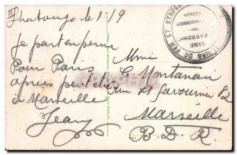 Old Postcard Strasburg Gesamtonaicht