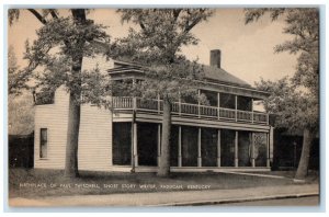 c1940 Birthplace Paul Twitchwell Short Story Writer Paducah Kentucky KY Postcard