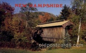 North Woodstock, New Hampshire USA Railroad Bridge Unused 