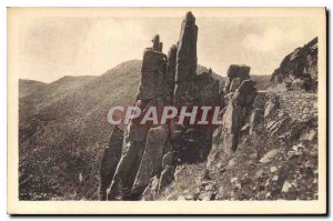 Old Postcard A beautiful corner of France Le Vigan Vigan Route Aigoual Les Ro...