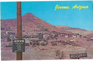 Jerome Arizona a Thriving Ghost Town America's Most Vertical City