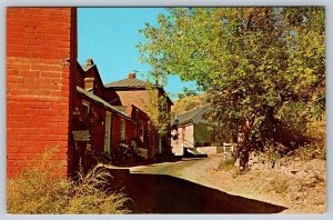 Reeder's Alley, Helena, Montana, Vintage Chrome Postcard, NOS