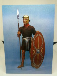 Vintage Postcard Model of a Roman Auxilliary Infantryman circa ad100 R Robinson