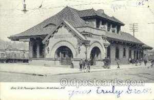 Erie RR Station, Middletown, NY, New York, USA Train Railroad Station Depot w...