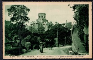 L'Eglise fortifiee,Royat,France BIN