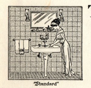 1925 Branford Connecticut Damberg Plumbing Crawford Ranges Standard Billhead