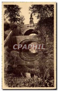 Old Postcard Juvisy S and O Bridge Belles Fontaines