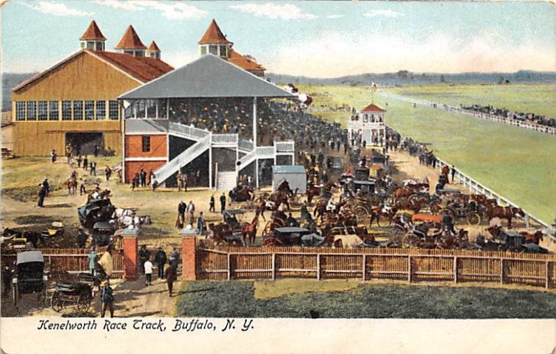 Kenelworth Racetrack Buffalo, New York, USA Horse Racing Unused 