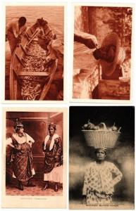 MADAGASCAR ETHNIC TYPES INDOGENES 30 CPA Afrique pre-1940