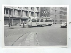 Vintage Photo Tram 1014 at Kalvermarkt Den Haag Netherlands 1959 Ian M Coonie