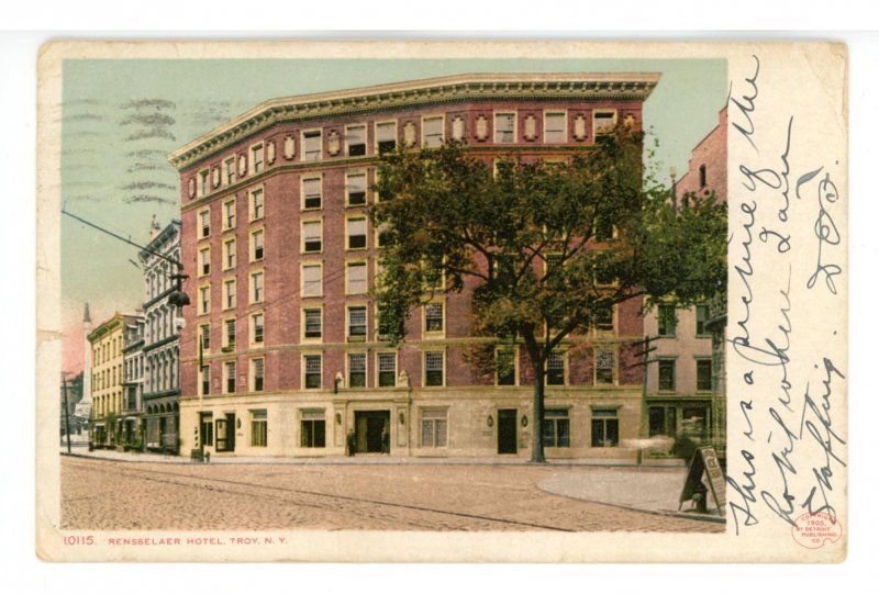 NY - Troy. Rensselaer Hotel        (wear)