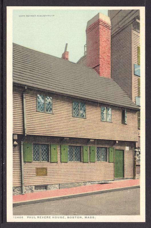 Paul Revere House,Boston,MA Detroit Publishing