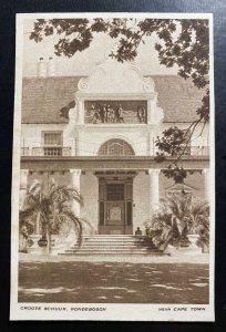 Mint South Africa RPPC Real Picture Postcard Groote Schuur Rhodes House Cape Tow