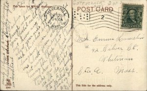 Halloween - Pumpkin JOL Heads Kiss Gottschalk c1910 Postcard