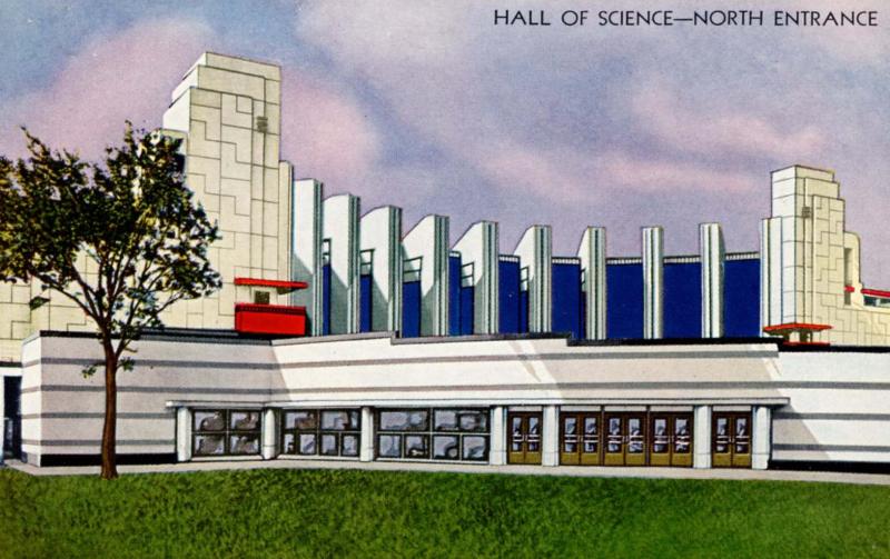 IL - Chicago. 1933 World's Fair-Century of Progress. Hall of Science, North E...