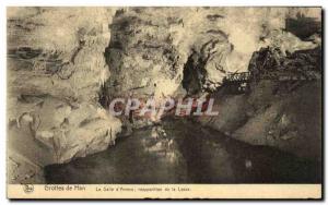 Postcard Ancient Caves of Han La Salle Weapons reapparilion Lesse