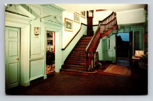 Central Hall At Mount Vernon George Washington's Home Virginia Unposted