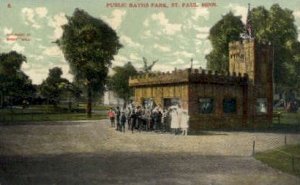 Public Baths Park in St. Paul, Minnesota