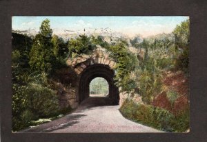 MA  Franklin Park Arch Boston Massachusetts Vintage  Postcard Mass