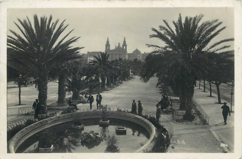 Malta Floriana real photo postcard