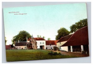 Vintage 1910s Postcard Waterloo, Ferme d'Hougoumont, Belgium