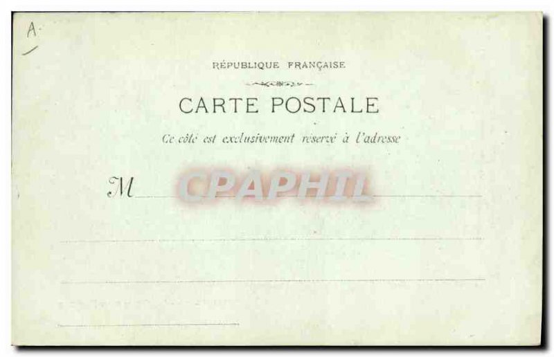 Old Postcard Marseille Quai des Forges