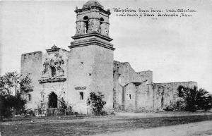 Texas Tx Postcard c1910 SAN ANTONIO Mission San Jose 2nd Mission