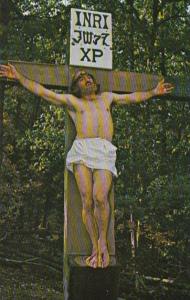 Arkansas Eureka Springs The Crucifixion Scene From The Great Passion Play