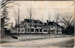 Postcard HOTEL SCENE Wellesley Massachusetts MA AK7080