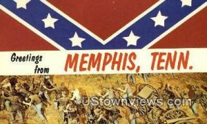 Memphis, Tennessee,, Memphis, TN, Tenn Postcard
