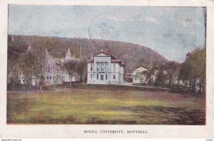 MONTREAL, Quebec, Canada, PU-1906; McGill University