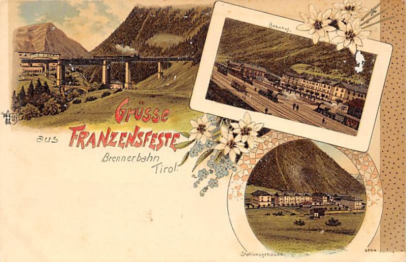 Franzensfeste Gruss Aus Unused 