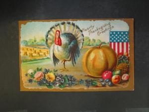 Thanksgiving Turkey c1910 Postcard