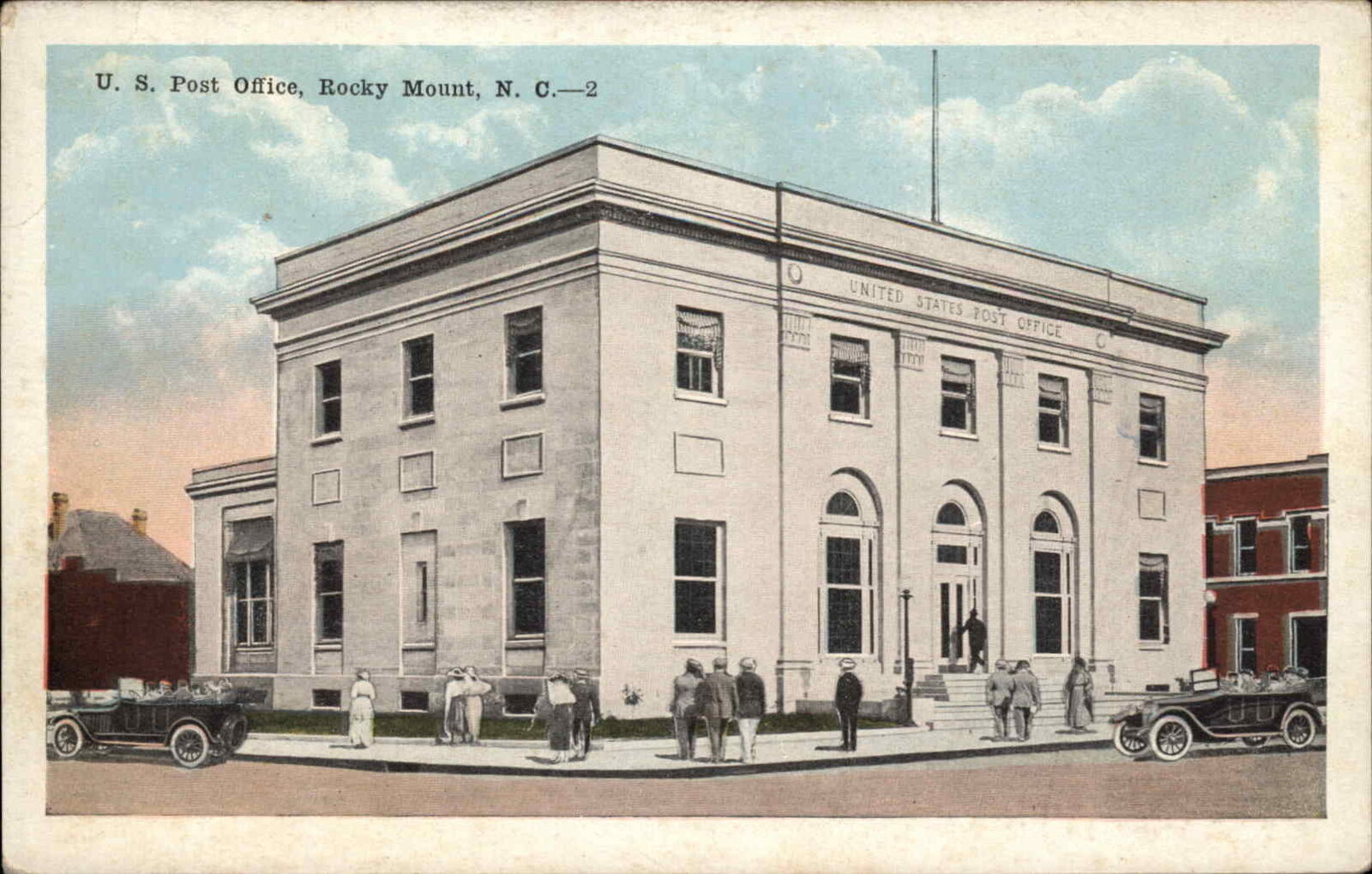 Rocky Mount NC . Post Office Vintage Postcard | United States - North  Carolina - Other, Postcard / HipPostcard