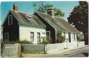Oldest House in Provincetown 1747 Cape Cod Massachusetts Mailed 1958