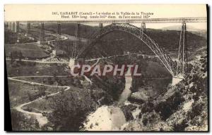 Old Postcard Garabit Viaduct And The Valley Of The Truyere