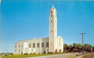 Bismarck North Dakota 1960s Postcard New Cathedral Of Holy Spirit