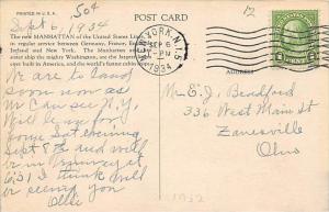 6068 S.S. Manhattan, United States Lines