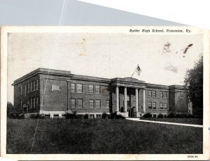 Butler High School Princeton Kentucky Postcard