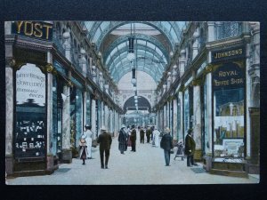 Yorkshire LEEDS County Arcade c1916 Postcard by Pictorial Stationery Co. 