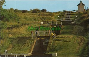 Leicestershire Postcard - Foxton Locks, Nr Market Harborough  RS37327