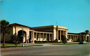 Vtg 1960s Museum of Fine Arts St Petersburg Florida FL Postcard