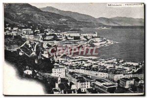 Old Postcard Monaco Principality